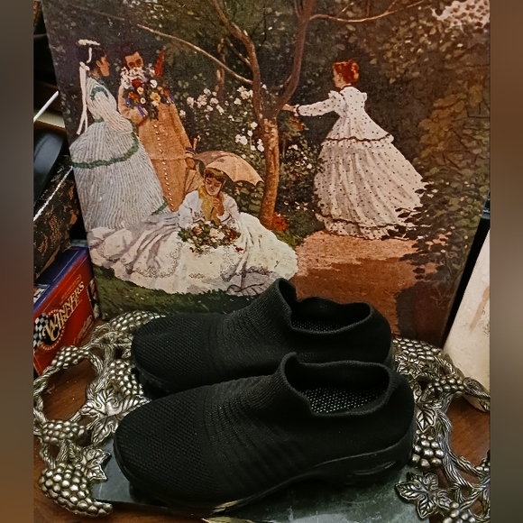 🎁Crocowalk Shoes Women Knit Slip On💝Size 39 or 8-8.5 Women,Arch Support. - Picture 3 of 11